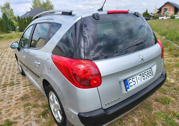 Peugeot 207 cena 12909 przebieg: 126000, rok produkcji 2009 z Sieradz małe 277